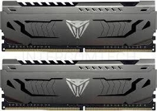 Модуль памяти Patriot DDR 4 DIMM 64Gb (32GBx2) PC25600, 3200Mhz, PATRIOT Viper Steel (PVS464G320C6K) (retail)