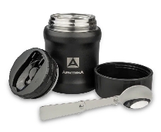 Термос для еды Арктика 311-500 0.5л. черный картонная коробка (311-500/BLACK)