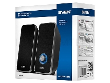 Акустическая система 2.0 SVEN 325, чёрный, USB, мощность 2x3 Вт(RMS) SVEN 325, чёрный, USB, акустическая система 2.0, мощность 2x3 Вт(RMS)