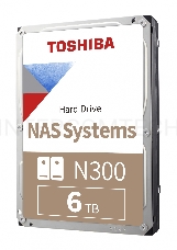 Жесткий диск Toshiba SATA-III 6Tb HDWG460UZSVA N300 (7200rpm) 256Mb 3.5 Bulk