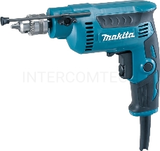 Дрель-шуруповерт Makita DP2010 Дрель,{370Вт,ЗВП-6.5мм,0-4200об\м,1.0кг,кор}