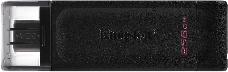 Флеш Диск Kingston 256Gb DataTraveler 70 DT70/256GB USB3.2 черный