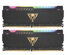 Память Patriot 16Gb DDR4 3600Mhz DIMM (8Gbx2) PC28800, CL20,  Viper Steel RGB Kit (PVSR416G360C0K) (retail)