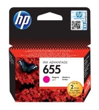 Картридж струйный HP 655 CZ111AE пурпурный для HP DJ IA 3525/4615/4625/5525/6525 (600стр.)