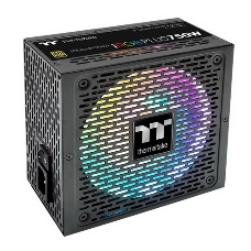 Блок питания Thermaltake ATX 750W Toughpower iRGB Plus 80+ gold (24+4+4pin) APFC 140mm fan color LED 9xSATA Cab Manag RTL