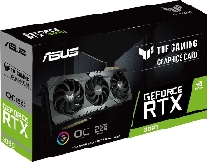 Видеокарта ASUS TUF-RTX3060-O12G-V2-GAMING LHR / RTX3060 HDMI*2 DP*3 12G D6; 90YV0GC0-M0NA10