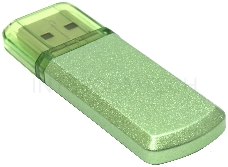 Флеш Диск Silicon Power 64Gb Helios 101 SP064GBUF2101V1N USB2.0 зеленый