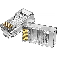 Коннектор Vention RJ45 (8p8c), cat. 6, под витую пару (10шт.)