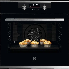 Духовой шкаф ELECTROLUX с паром SteamBake, основной цвет - нержавеющая сталь, встраиваемый