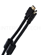 Кабель HDMI 19M/M ver 2.0, 20М, 2 фильтра  Aopen