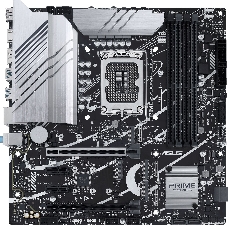 Материнская плата ASUS PRIME Z790M-PLUS D4, LGA1700, Z790, 4*DDR4, HDMI+DVI+DP, CrossFireX, SATA3 + RAID, Audio, Gb LAN, USB 3.2, USB 2.0, COM*1 header (w/o cable), mATX ; 90MB1D20-M0EAY0