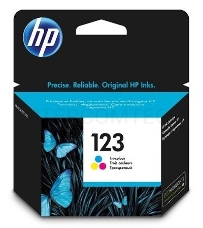 Картридж струйный HP 123 F6V16AE многоцветный, 100 стр., для HP DJ 2130