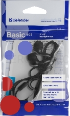 Наушники-вкладыши Defender Basic-603 / для плеера /Ø10 мм / 3.5 mm jack / кабель 1,1м./ пластик /черный.