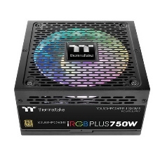 Блок питания Thermaltake ATX 750W Toughpower iRGB Plus 80+ gold (24+4+4pin) APFC 140mm fan color LED 9xSATA Cab Manag RTL