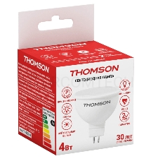 Лампа светодиодная Hiper THOMSON LED MR16 4W 330Lm GU5.3 4000K TH-B2044