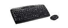 Клавиатура + мышь Logitech MK330 клав:черный мышь:черный USB беспроводная Multimedia