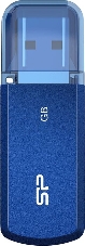 Флеш Диск Silicon Power 64Gb Power Helios 202 SP064GBUF3202V1B USB3.0 синий