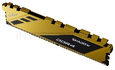 Память Netac 16Gb DDR4 3200Mhz DIMM PC25600, Shadow NTSDD4P32SP-16Y   C16 Yellow, с радиатором