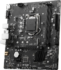 Материнская плата MSI PRO H510M-B Soc-1200 Intel H470 2xDDR4 mATX AC`97 8ch(7.1) GbLAN+VGA+HDMI (Supports 10th Gen only)