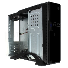 Корпус Desktop CROWN CM 1907-3 black ITX (CM-PS300)