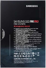 Накопитель SSD Samsung 500GB 980 PRO, V-NAND 3-bit MLC, Elpis, M.2 (2280) PCIe Gen 4.0 x4, NVMe 1.3c, R6900/W5000