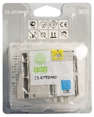 Картридж струйный Cactus CS-EPT0485 светло-голубой для Epson Stylus Photo R200/ R220/ R300 (14,4ml)