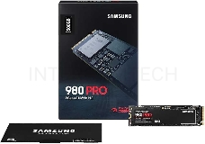 Накопитель SSD Samsung 500GB 980 PRO, V-NAND 3-bit MLC, Elpis, M.2 (2280) PCIe Gen 4.0 x4, NVMe 1.3c, R6900/W5000