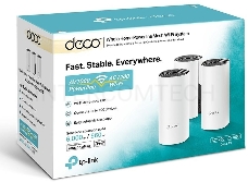 Бесшовный Mesh роутер TP-Link Deco P9 (3-Pack) AC1200 10/100/1000BASE-TX белый