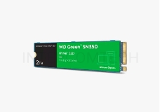 Твердотельный накопитель SSD WD Green SN350 NVMe WDS200T3G0C 2ТБ M2.2280 (QLC)