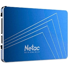 Накопитель SSD Netac 128Gb N600S Series 2.5 <NT01N600S-128G-S3X> Retail (SATA3, up to 510/440MBs, 3D TLC, 7mm)