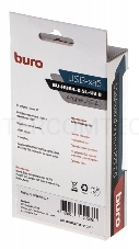 Разветвитель USB 2.0 Buro BU-HUB4-0.5L-U2.0 4порт. черный