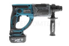 Перфоратор Makita DHR202RFE Перфоратор ак,SDS+,{18В,2х 3 Ач Li-ion,3реж,1.9Дж,0-4000у\м,3.5кг,чем,подсветка,совмест с 4 Ач Li-ion}