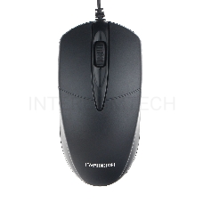 Мышь Гарнизон GM-220XL, USB, чип- Х, черный, 2 метра,1000 DPI, 2кн.+колесо-кнопка
