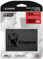 Накопитель SSD Kingston 960Gb A400 Series 2.5<SA400S37/960G> (SATA3, up to 500/450Mbs, TLC, 7mm)