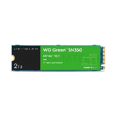 Твердотельный накопитель SSD WD Green SN350 NVMe WDS200T3G0C 2ТБ M2.2280 (QLC)