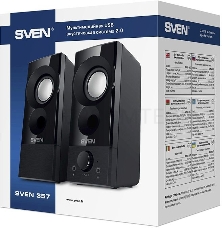 Колонки Sven 357, чёрный (6 Вт, питание USB)