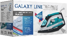 Утюг GALAXY GL 6123 Мощность (Вт): 2200; Покрытие рабочей поверхности: керамическое; подача пара; вертикальное отпаривание