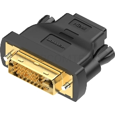 Адаптер-переходник Vention DVI 24+1 M/ HDMI 19F