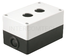 Корпус КП102 Iek BKP10-2-K01 для кнопок 2места белый