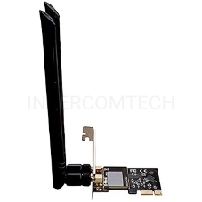 Адаптер Wireless AC1200 Dual-band PCI Express Adapter.802.11a/b/g/n and 802.11ac compatible, switchable Dual band 2.4 GHz or 5 GHz; Up to 867 Mbps data transfer rate in 802.11ac mode (5 GHz), up to 300 Mbps data transfer rate in 802.11n mode (2.4 GHz); PC