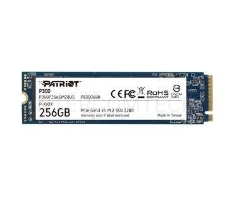 Накопитель SSD Patriot P300 256GB, M.2 2280, P300P256GM28, PCIe 3x4, NVMe, 1700/1100, RET
