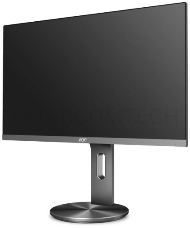 МОНИТОР 27 AOC U2790PQU Gray с поворотом экрана (IPS, 3840x2160, 5 ms, 178°/178°, 350 cd/m, 50M:1, +HDMI, +HDMI 2.0, +D