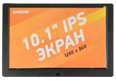 Фоторамка Digma 10.1 PF-1043 IPS 1280x800 черный пластик ПДУ Видео