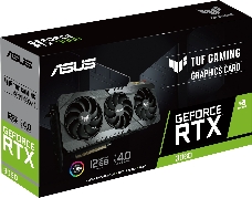 Видеокарта ASUS TUF-RTX3060-O12G-V2-GAMING LHR / RTX3060 HDMI*2 DP*3 12G D6; 90YV0GC0-M0NA10