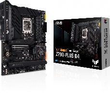 Материнская плата Asus TUF GAMING Z790-PLUS D4 Soc-1700 Intel Z790 4xDDR4 ATX AC`97 8ch(7.1) 2.5Gg RAID+HDMI+DP