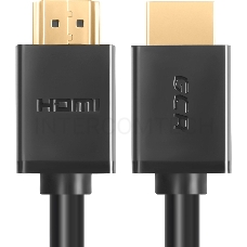 Кабель GCR 2.0m HDMI 1.4, 30/30 AWG, позолоченные контакты, FullHD, Ethernet 10.2 Гбит/с, 3D, 4Kx2K, экран