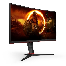 Монитор 27 AOC C27G2ZU Black-Red (VA, изогнутый, 1920x1080, 240Hz, 0.5 ms, 178°/178°, 300 cd/m, 80M:1, +2xHDMI 2.0, +Di