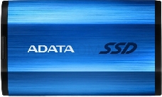 Внешний SSD накопитель ADATA 512GB SE800 Portable SSD USB 3.2 Gen2 Type-C Blue
