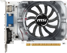 Видеокарта MSI N730-2GD3V3 GT 730 2048Mb 64 GDDR3 902/1600 DVIx1 HDMIx1 CRTx1 HDCP Ret