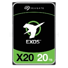Жесткий диск SEAGATE HDD Server Exos X20 HDD 512E/4KN ( 3.5/ 20TB/ SAS 12Gb/s / 7200rpm)